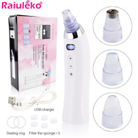 Electric Blackhead Suction Instrument Facial Face Pore Cleanser Device  Effective Improve Aging Skin Replace Four Suction Head