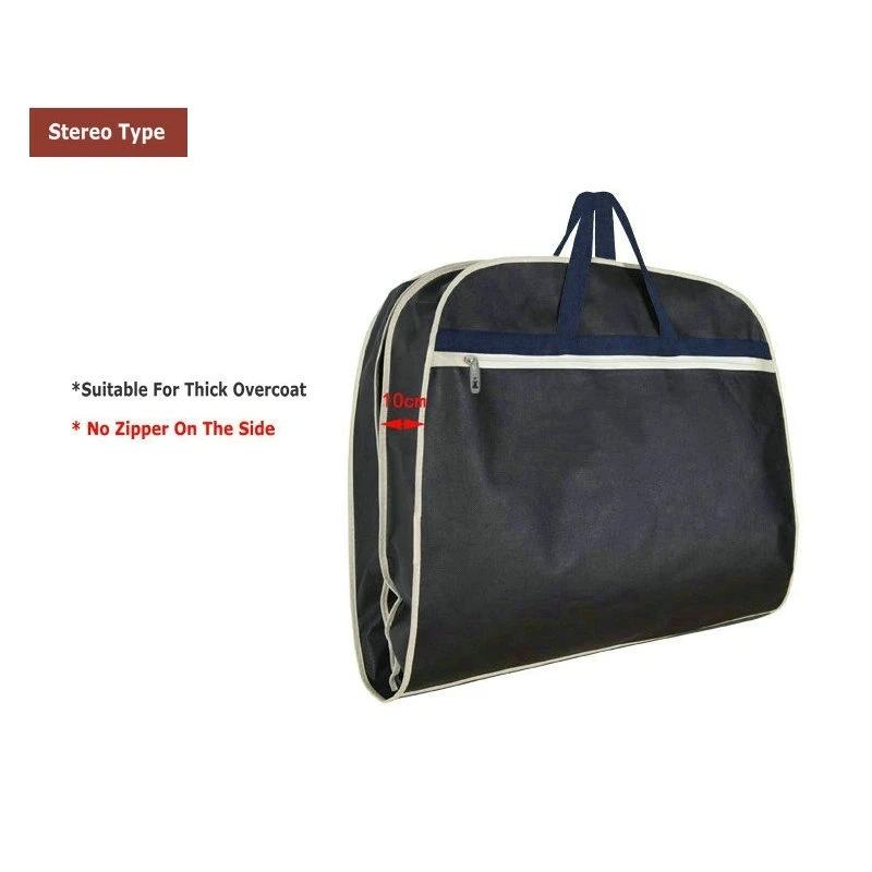 High-end Men Suit Bag Travel Garment Bag Portable Folding Suit Carrier Bag For Men / Women Suits