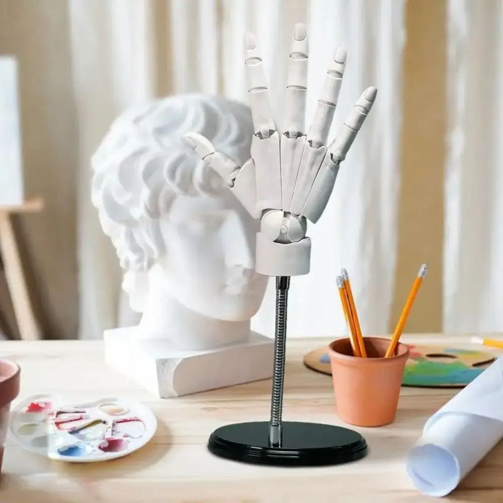 Home Office Desk Decoration Fexible Hand Model Movable PVC Artist Mannequin Hand Shape 1:1 With Posable Fingers Mannequin Figure