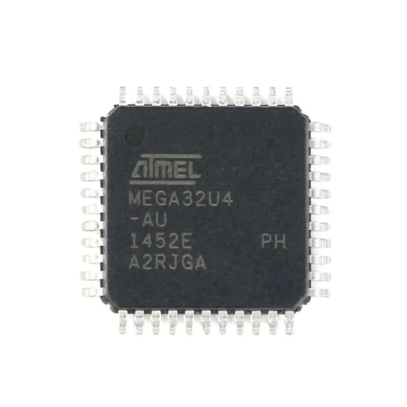 ATMEGA32U4-AU رقاقة 8 بت متحكم AVR 16K فلاش USB TQFP-44