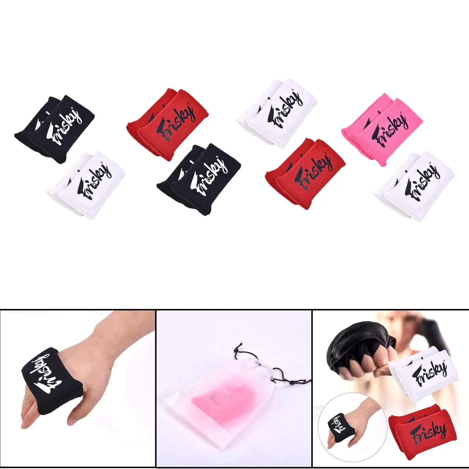 

Boxing Gel Knuckle Pads Gel Hand Wraps Protection Pads Gel Pad for Karate Sanda