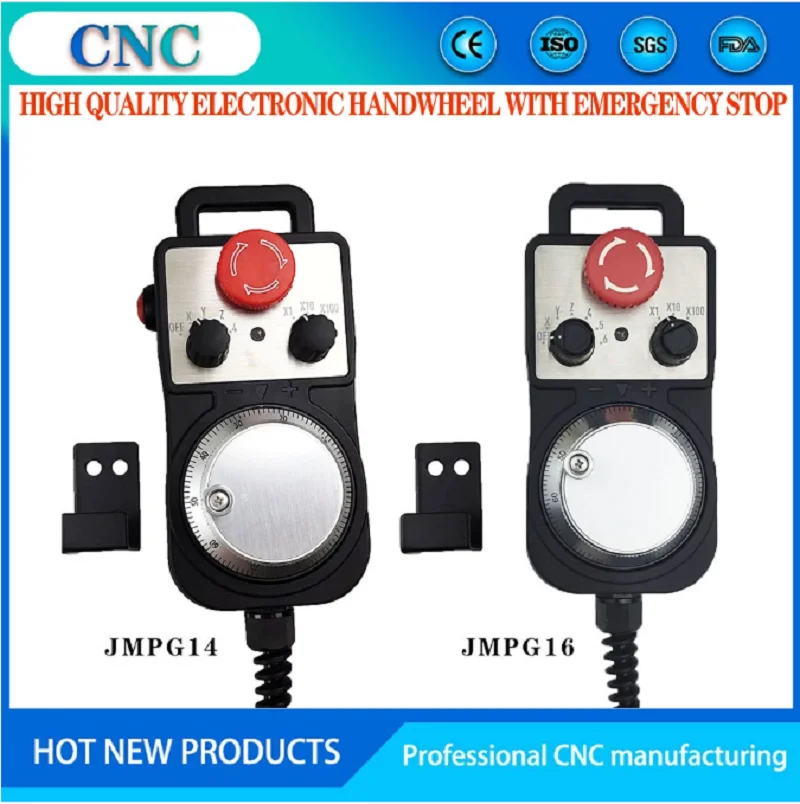 

Standard 5v emergency stop electronic handwheel 4-axis 5-axis 6-axis cnc electronic handwheel mach3 motion control system