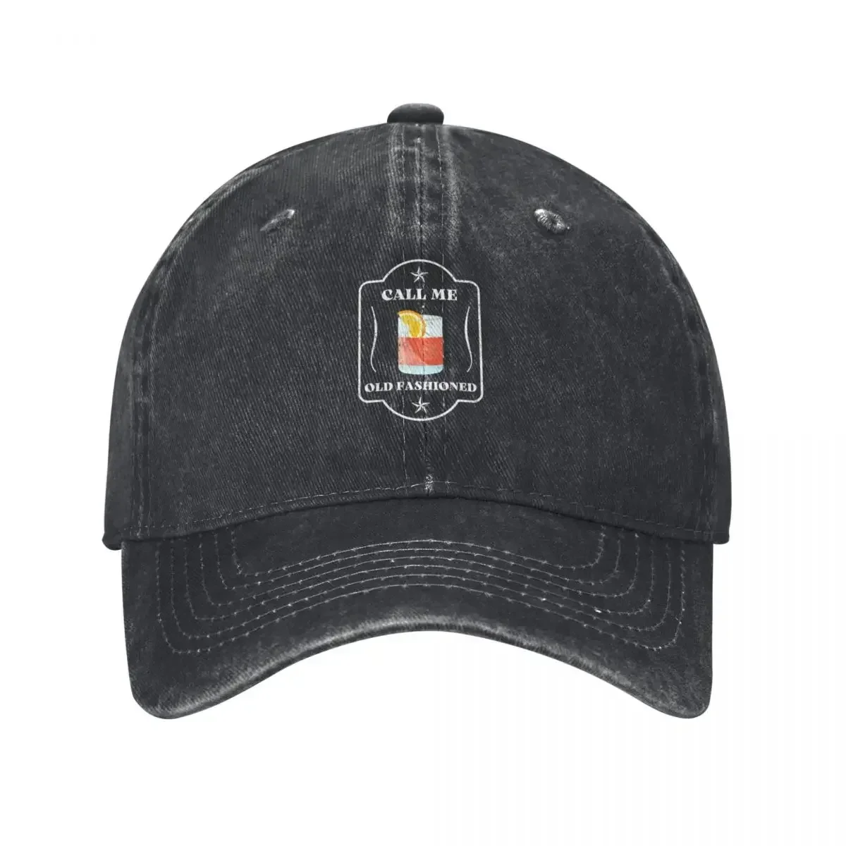 2026 Call Me Old Fashioned Drink Design Baseball Cap Mountaineering hats for men Custom  Snapback  Woman Hats Men's