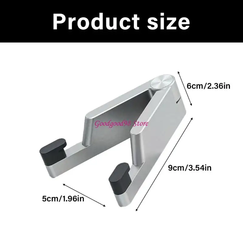 V Stand telefone metal forma Vonete dobrável Design desktop Universal para 4-12 polegadas tablets tablets