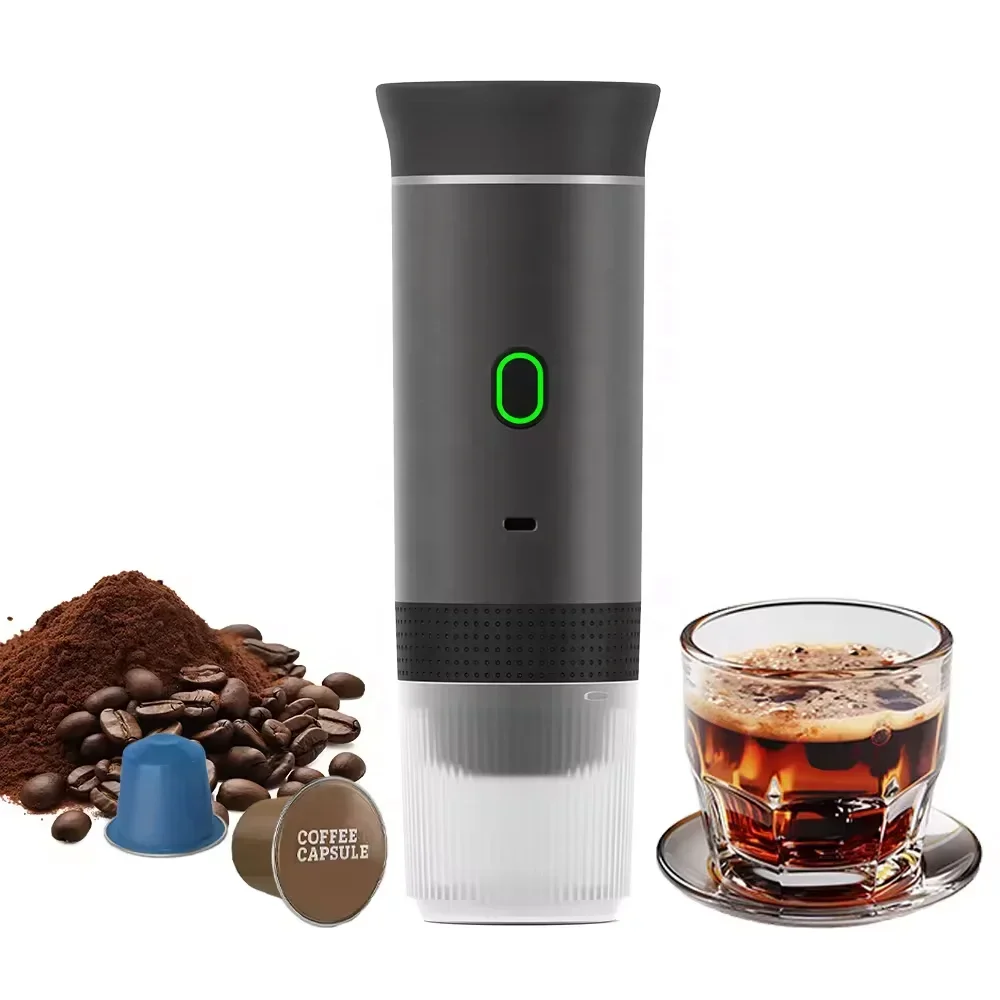 Factory sales 3-in-1 Function Wireless Rechargeable Handheld Coffee Cup Heating Electric Espresso Machine Portable Coffee Maker