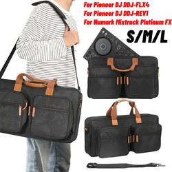 Portable DJ Disc Player Carrying Case Travel Protective Storage Bag for Pioneer DJ DDJ-FLX4 DDJ-REV1/Numark Mixtrack Platinum F