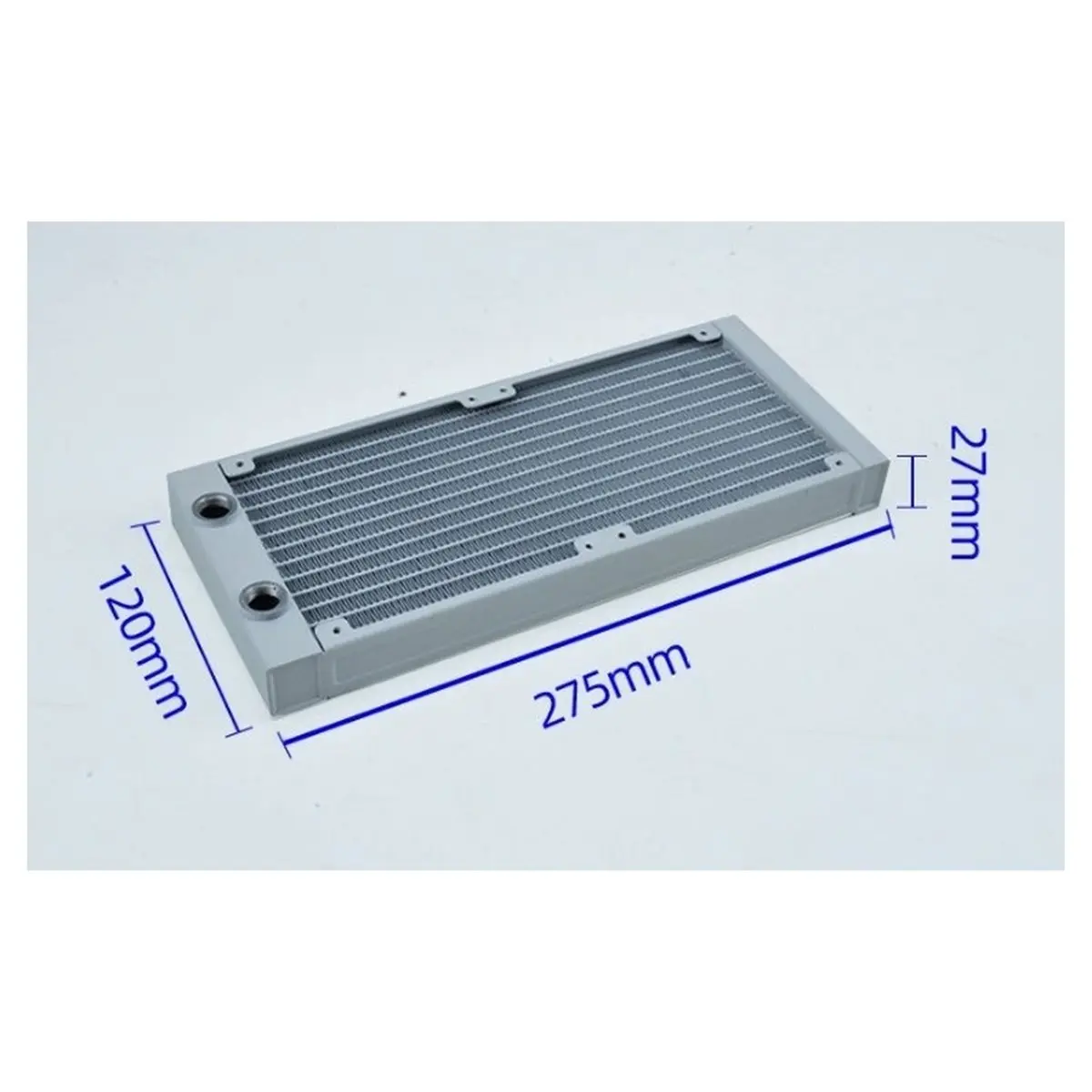 Industrial ARS240S-27W White Aluminum Water Cooling Radiator Stable Cooling Heat Dissipation