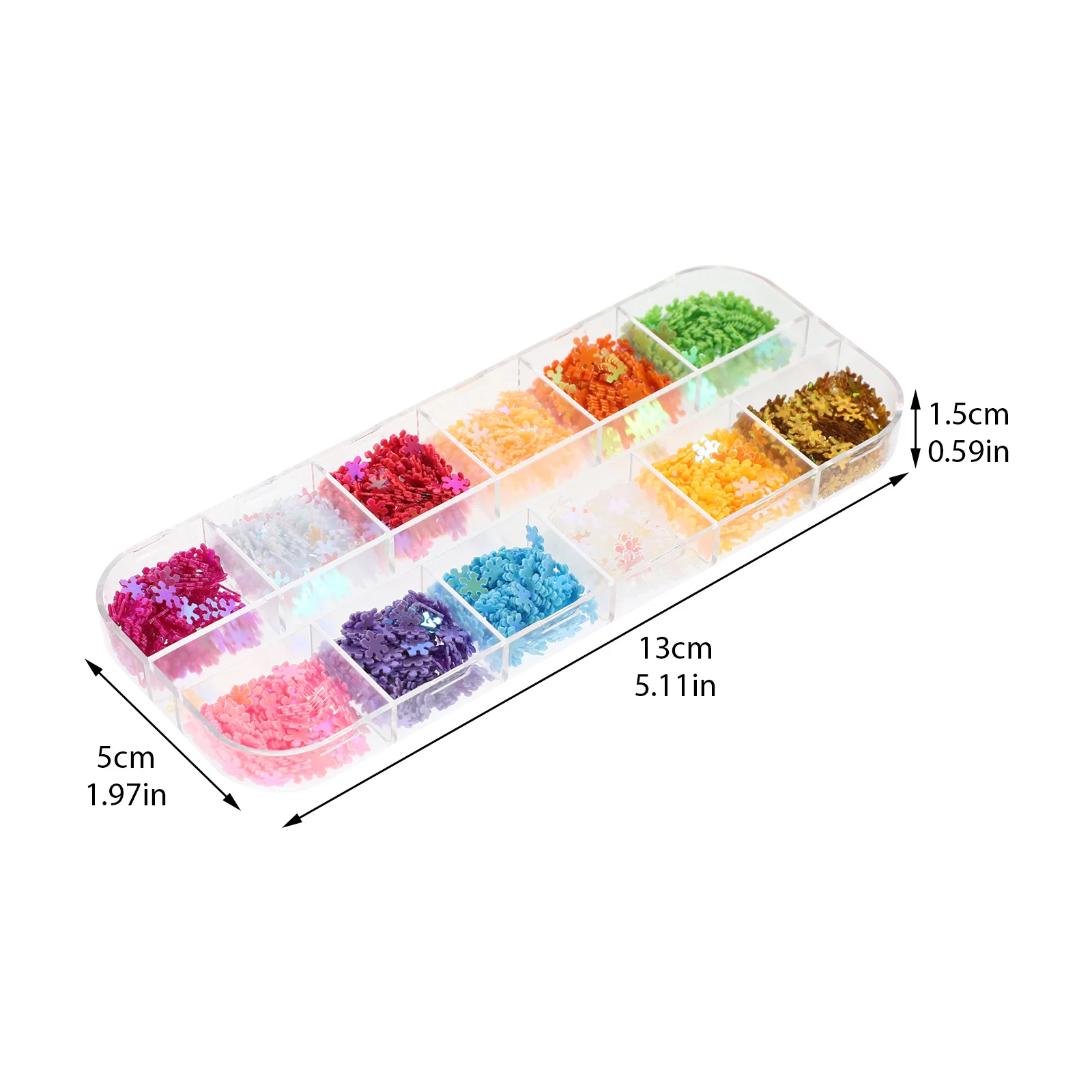 2 szt. Zestaw cienkich, błyszczących cekinów do zdobienia paznokci w 12 kolorach, brokat do manicure, zestaw do samodzielnego zdobienia paznokci, narzędzia do żelu UV i akrylu