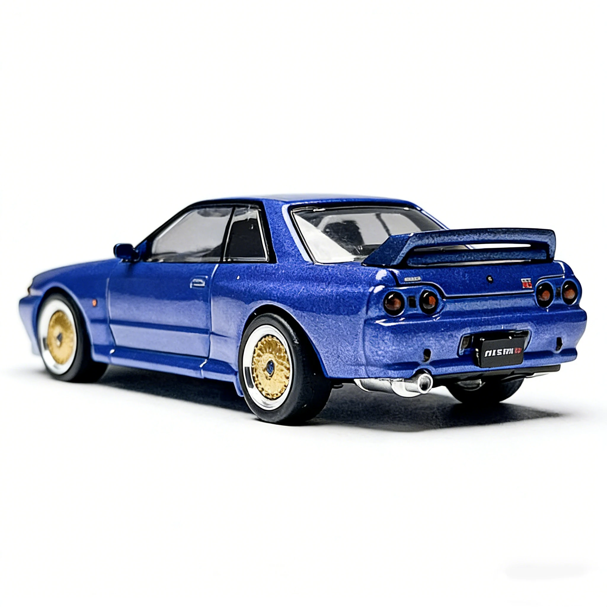 In Stock POP RACE x enigma 1:64 Nissan Skyline GT-R (BNR32) Blue