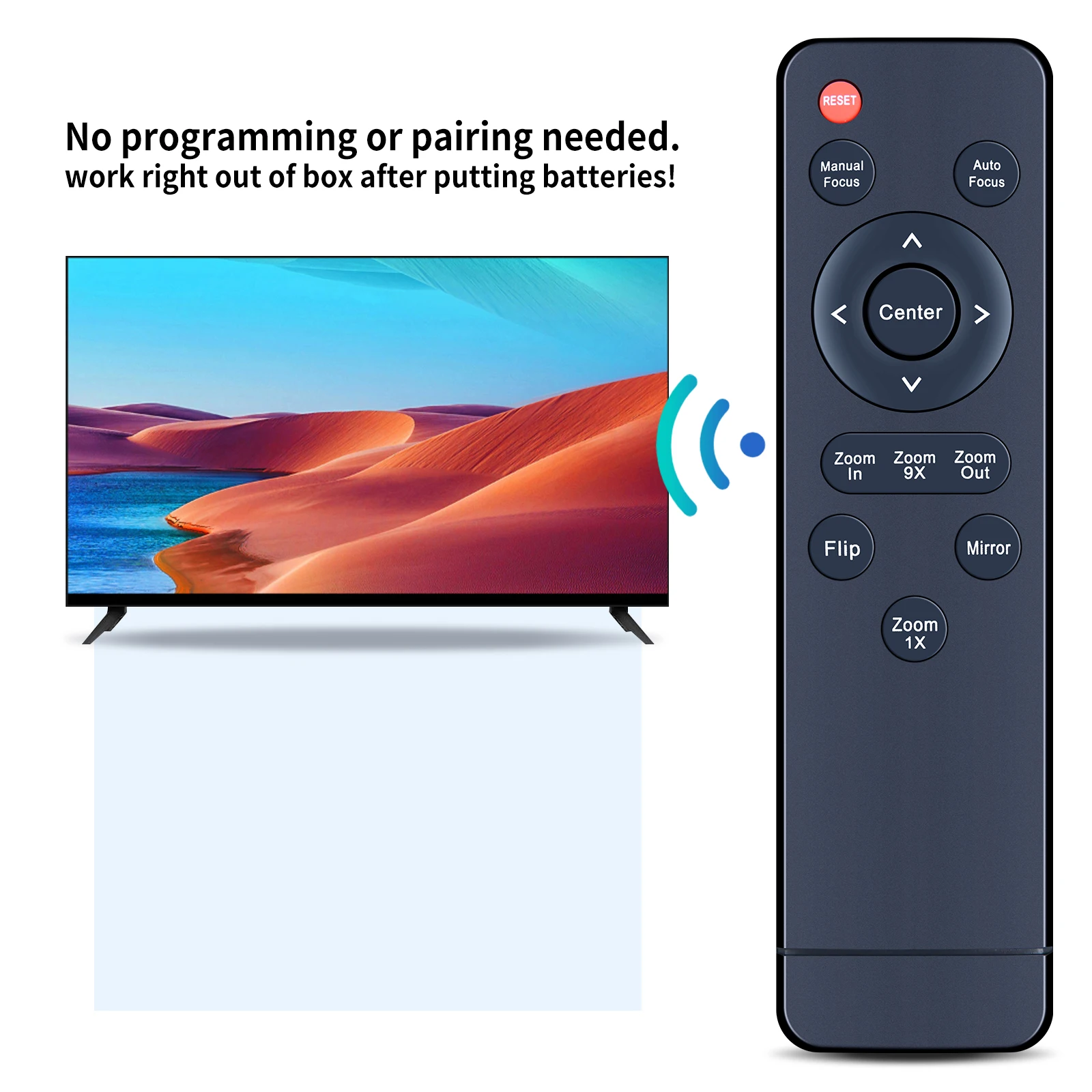 PC L27용 Nolansend 4K 웹캠용 새 리모컨