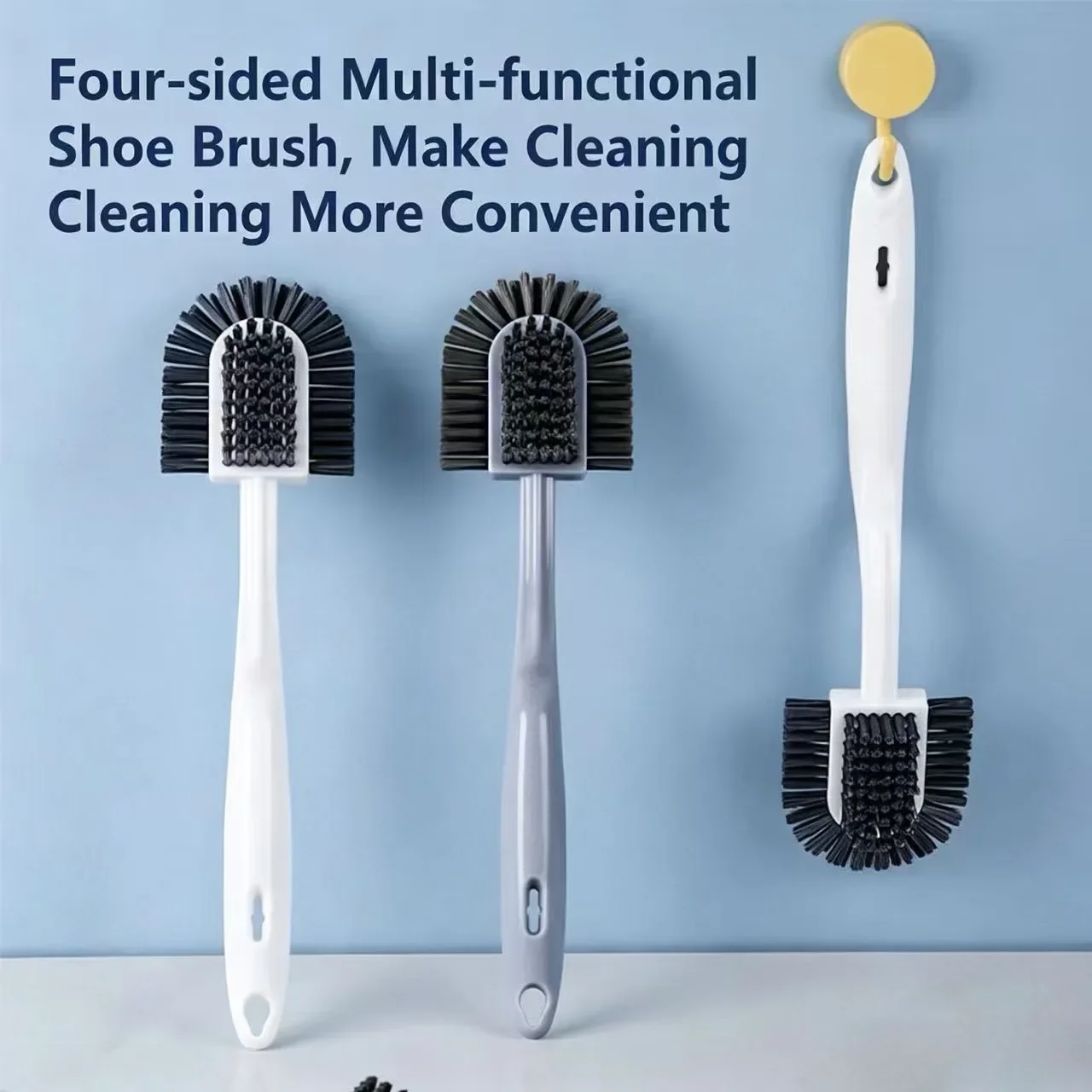 Five Sided Shoe Brush for Home Use, Not Harmful to Shoes, Hard Fur Shoes, Special Shoe Brush for Cleaning Shoes, Cleaning Board