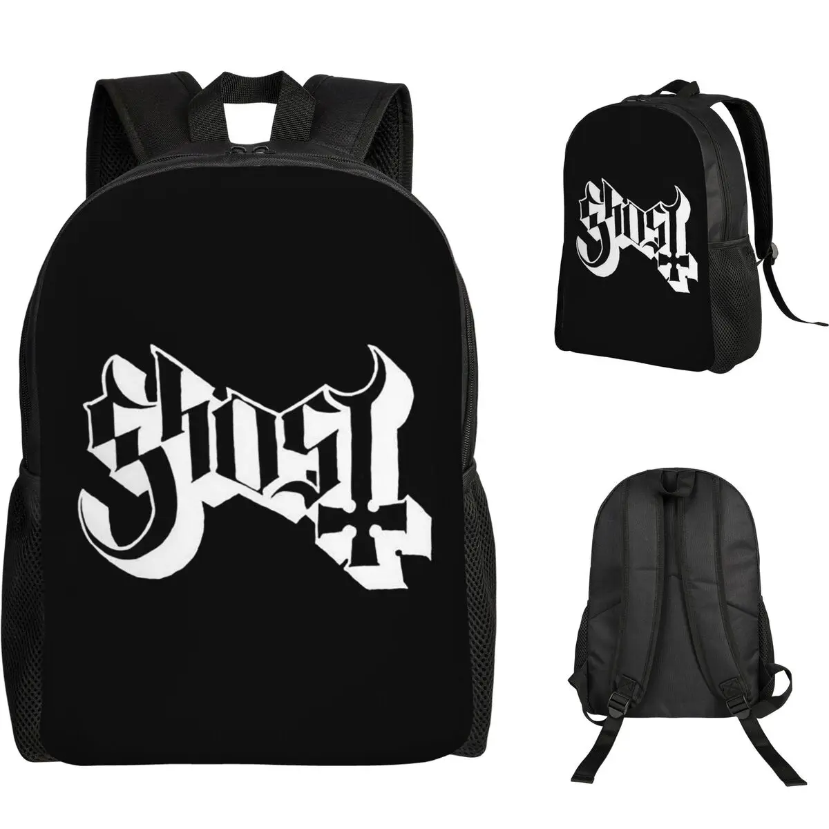 Ghost B.C. Band Backpack Student Boys Girls BookBag School Bag Laptop Shoulder Bags