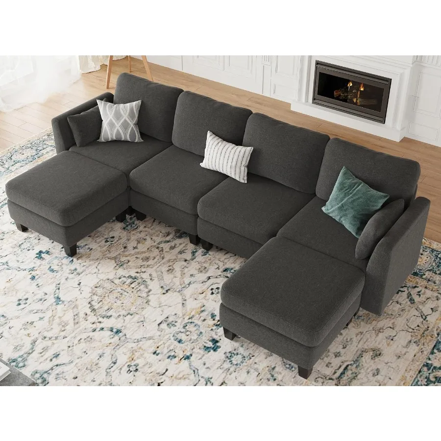 Modular Sectional Sofa 6 Seaters Modular Sleeper Sofa Couch