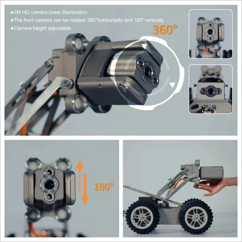 Intelligent Camera Underwater Pipeline Inspection Robot Municipal Pipeline Inspection Robot