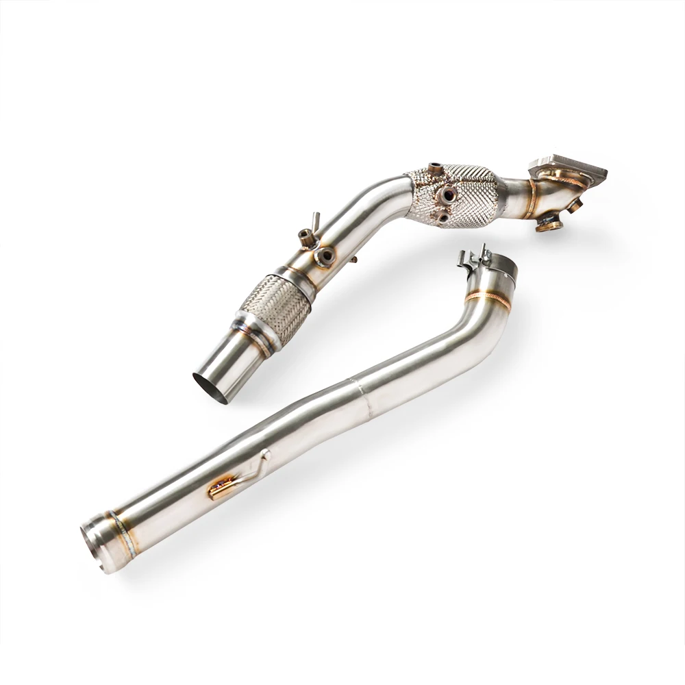 For Jeep Wrangler Rubicon JL 2.0T 2018-2020 auto parts high-performance downpipe and sport exhaust system