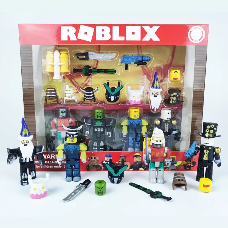 Roblox Action Figure Toys Dolls Set DY Assemble Building Blocks Kawaii Game Character Toys Kids Birthday Gifts