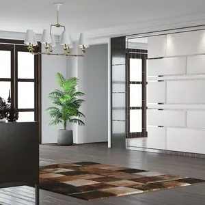 Große künstliche Palme, falsche tropische Pflanzen, grüne Plastikblätter, großer Monsterbaumzweig, Haushaltsgartendekoration, 90-120 cm 10 Hauptriebendekoration - №4