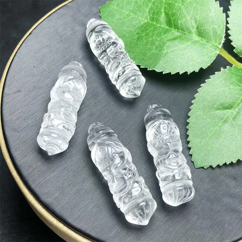 2 шт. натуральный прозрачный кварц лиса Волшебная кисть кулон ИСЦЕЛЕНИЕ модный драгоценный камень рейки DIY ювелирные изделия аксессуары праздничный подарок 37-38 мм 2 шт. натуральный прозрачный кварц лиса Волшебная кисть кулон ИСЦЕЛЕНИЕ модный драгоценный камень рейки DIY ювелирные изделия аксессуары праздничный подарок 37-38 мм