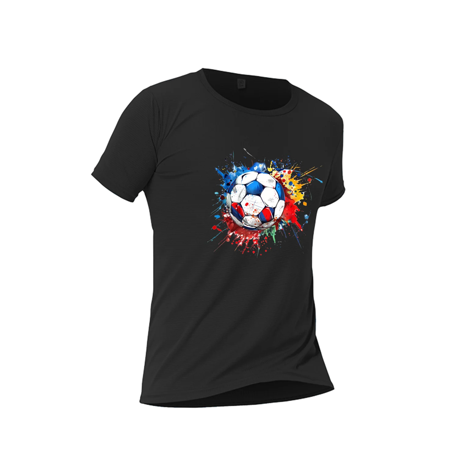 تي شيرت شبكي يسمح بمرور الهواء للرجال لتدريب كرة القدم سريع الجفاف بأكمام قصيرة ملابس رياضية للجري والماراثون متوفرة بألوان متعددة #4