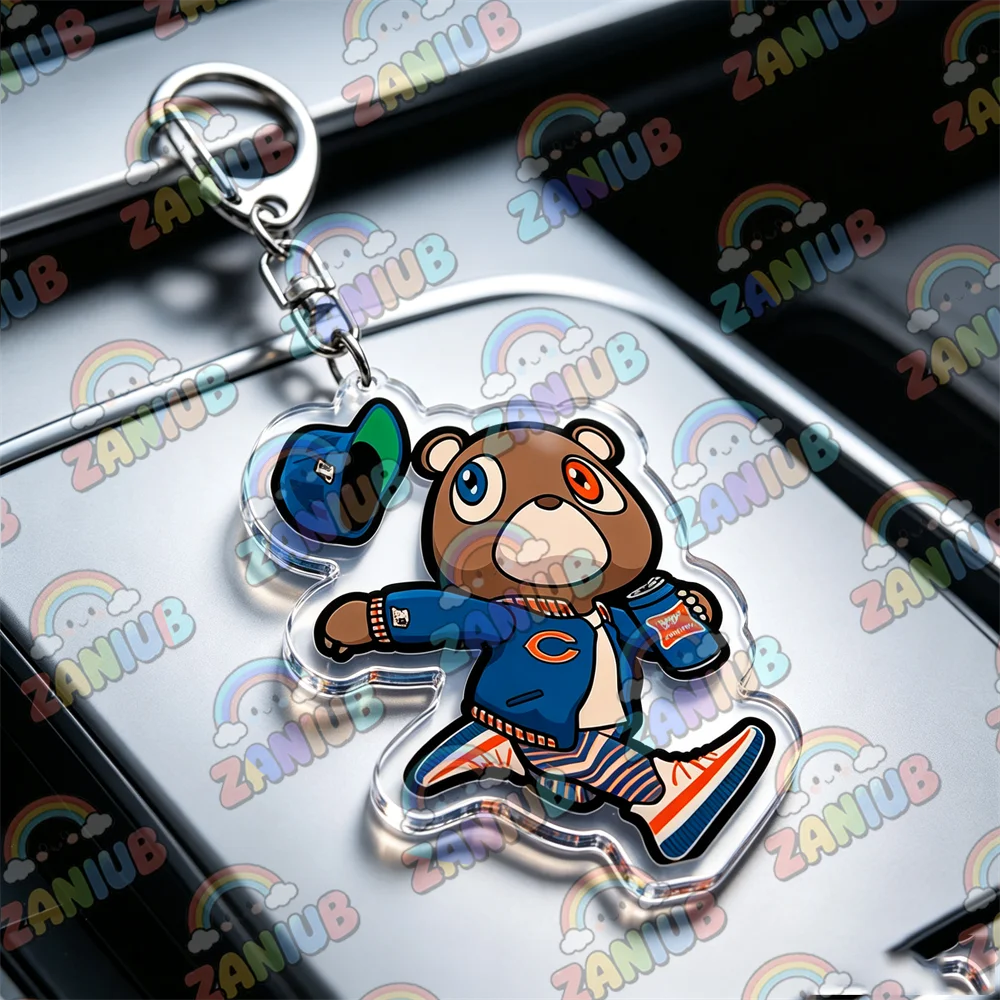 YE Rapper Keychain description 2
