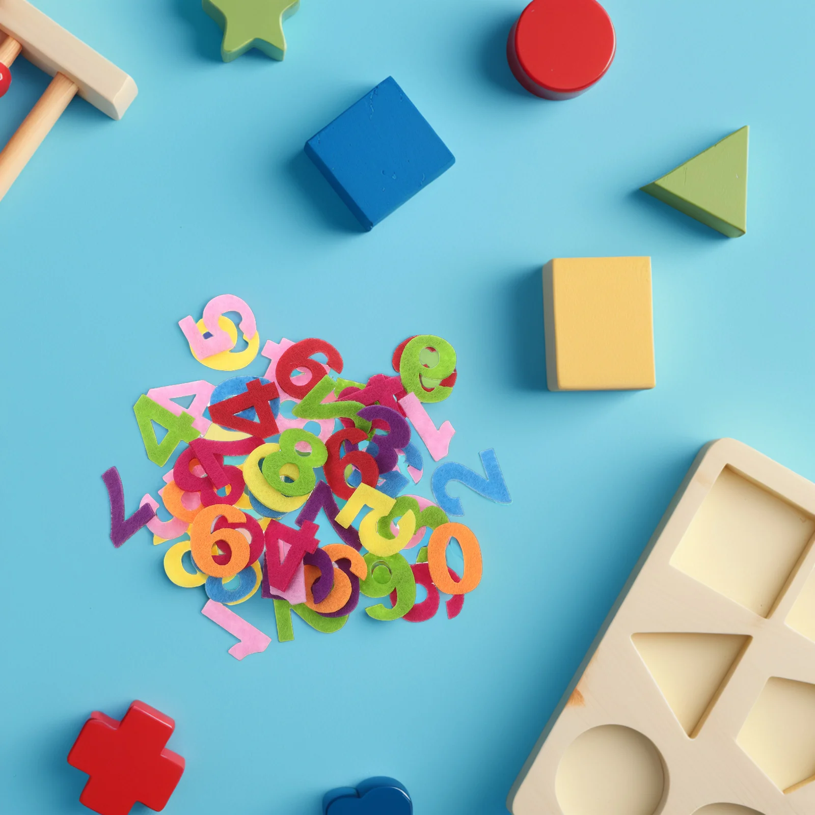 

Colorful DIY Felt Numbers Easy To Use For Crafting Projects Decoration Scrapbooking Educational Supplies