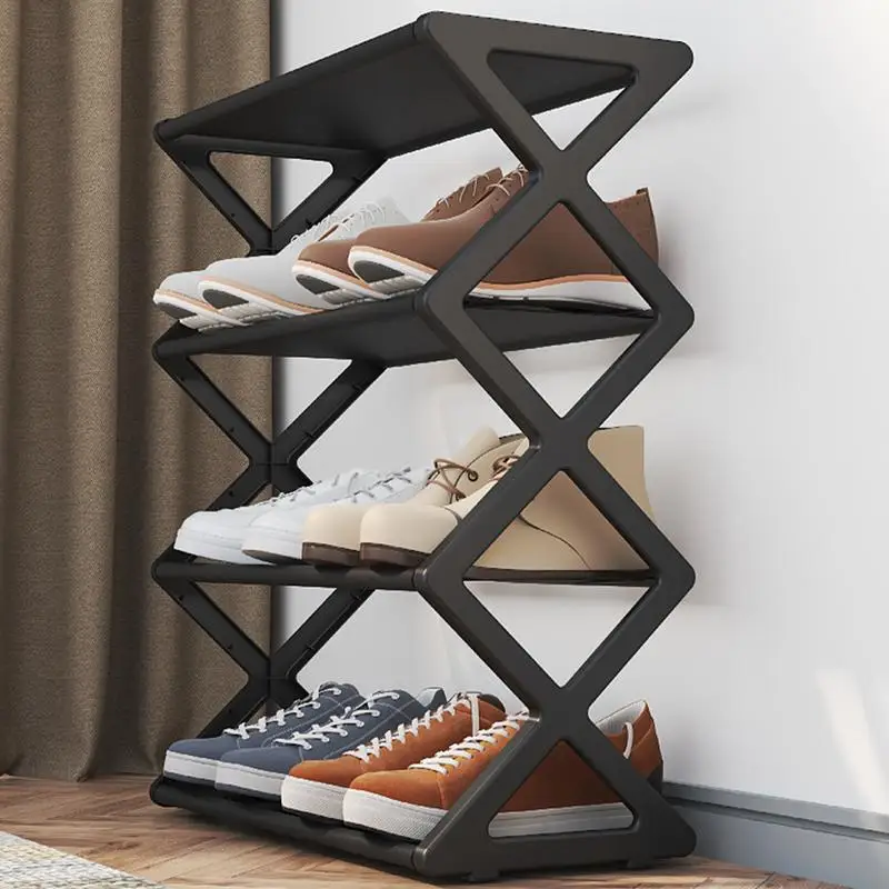 Shoe Organizer Shelf Multi-Tier Shoe Rack For Home Organization Shoe Storage Stand For Front Door Bathroom and Entryway