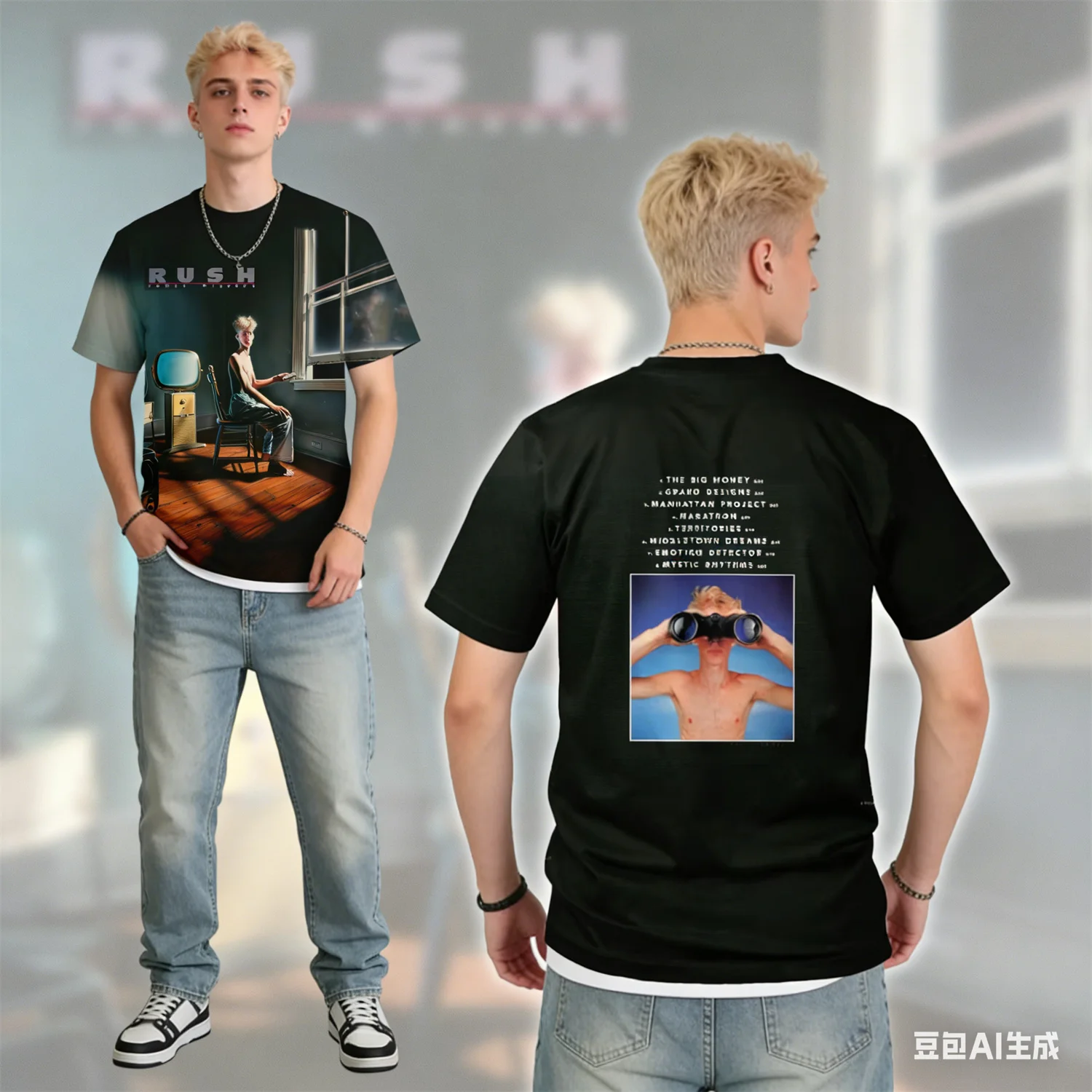

Rock Rush Cosplay 3D Print T-shirts New Men Women Hip Hop Trend Short Sleeve TShirt Street Loose Casual Oversized Man Tops