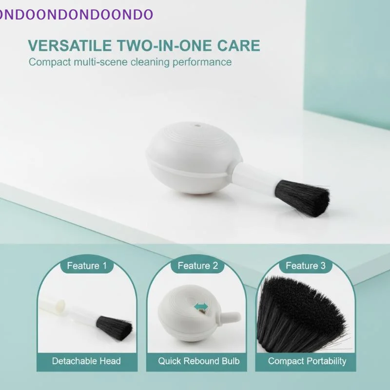 Travel-sized Mini Air Blower Brush Lightweight Dust Remover for Laptop Keyboard Camera Lens Phone Small Parts Cleaning