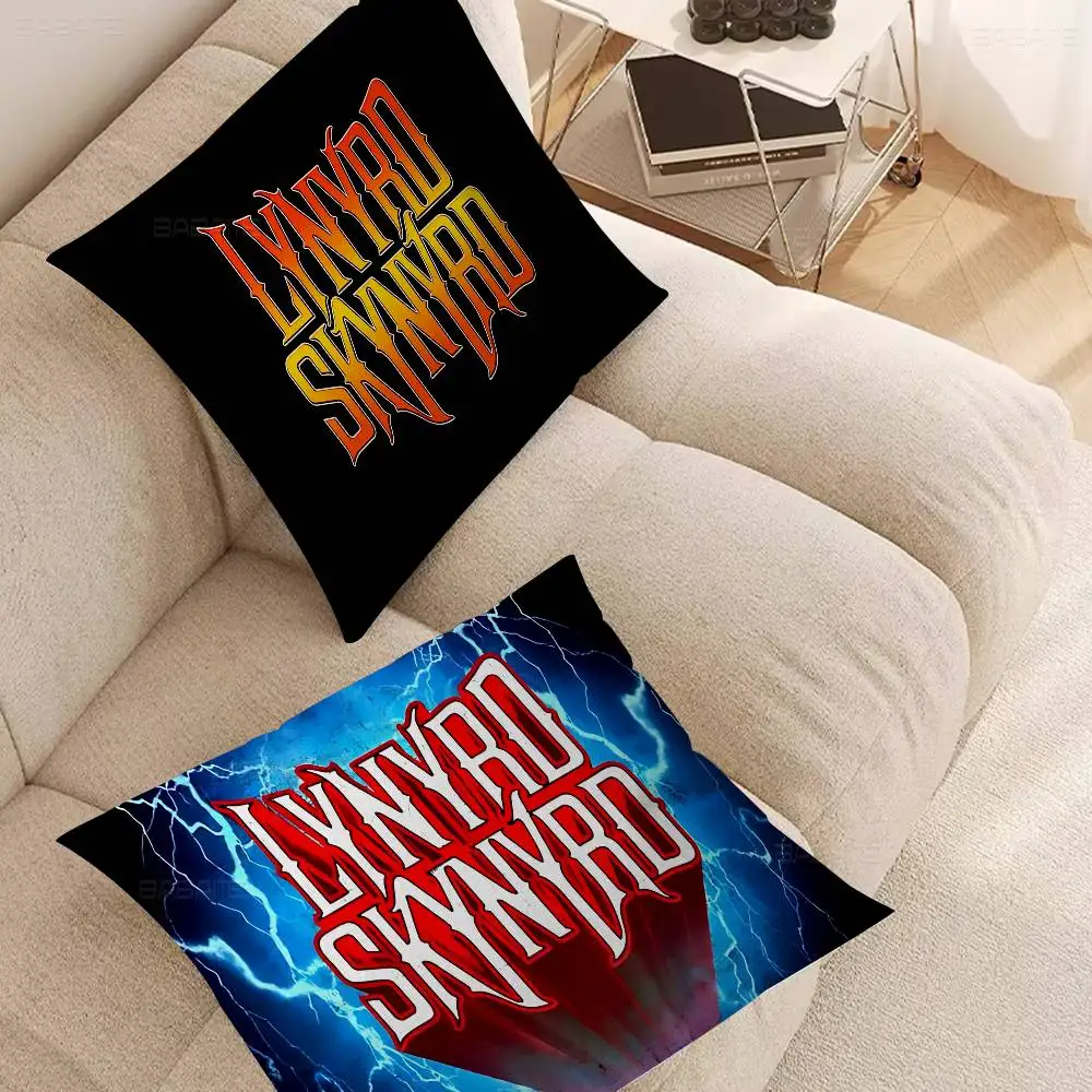 Southern Rock Singer Lynyrd Skynyrd-Band Cushion Cover Decorative Pillow Sofa Home Decor case pillow cases