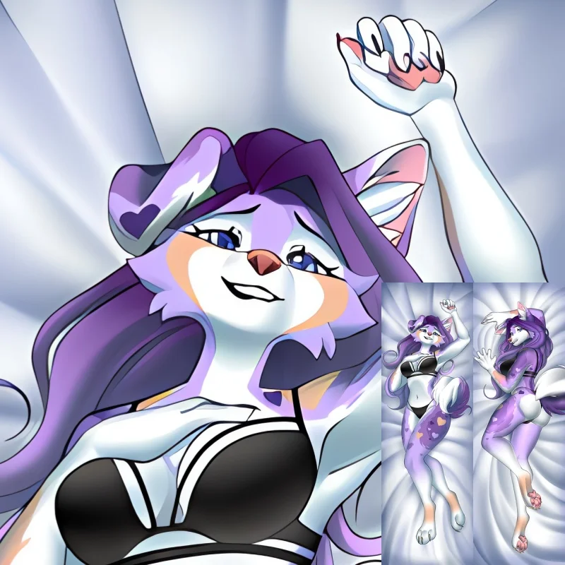 

Dakimakura Anime Pillow Case Pixie Pups Double-sided Print Of Life-size Body Pillowcase Gifts Can be Customized