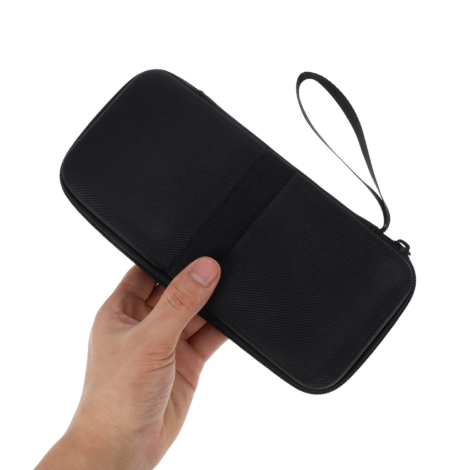 Calculator Protective Case for Math Calculators Eva Hard Shell Large Capacity Interior Padding Mesh Pocket Hand Strap Smooth