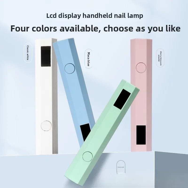 Lampa do paznokci LED, szybkoschnąca, mała, przenośna, mini lampa do fototerapii paznokci.