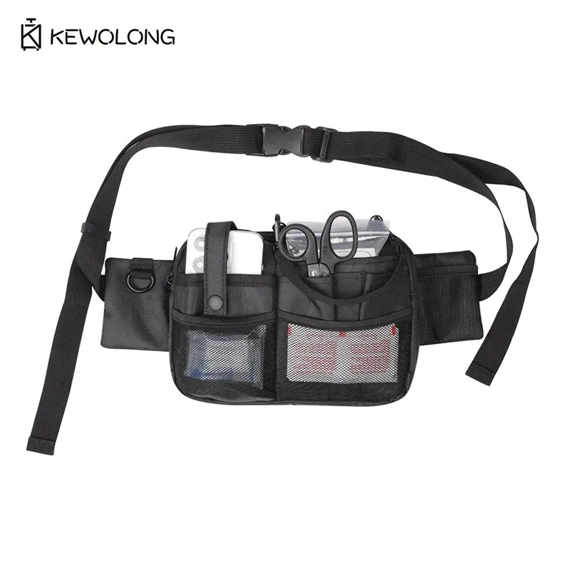 Professional Waist Pack for Nurses Hands-Free Healthcare Tool Organizer with Multiple Pockets, Durable Nurse Fanny Pack