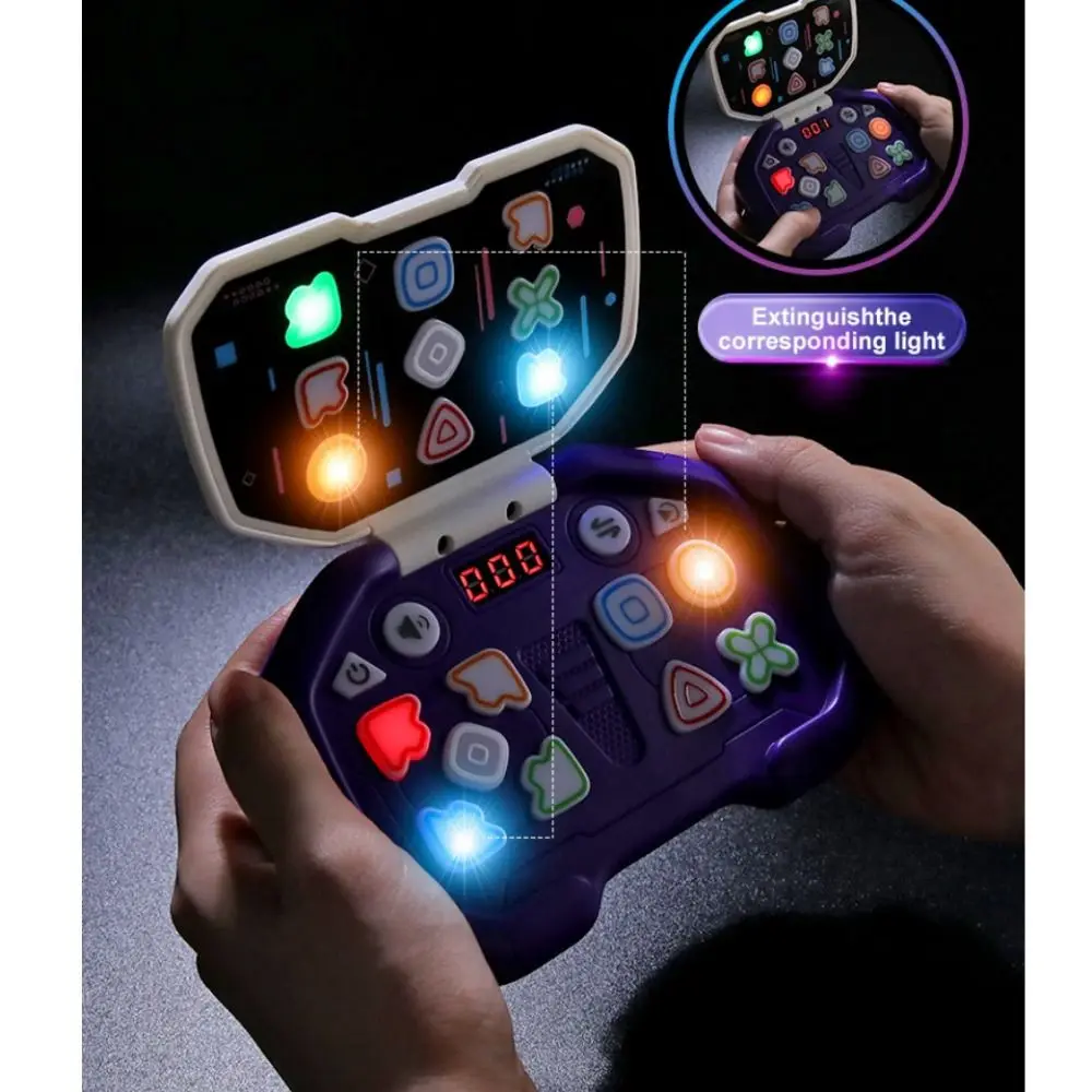 Gioco Ritmico con Luci Lampeggianti e Pulsanti, Macchina per Allenamento Rapido dei Bambini