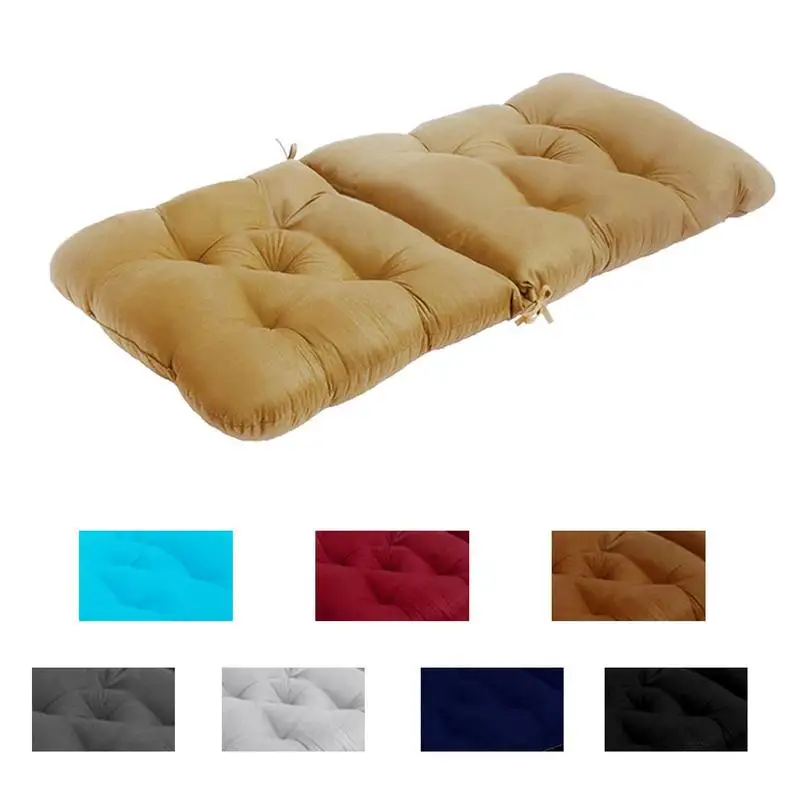 Outdoor Patio Seat Cushions Unique Waterproof Foldable Bench Cushions Multipurpose Outdoor Furniture Rattan Chair Cushion Tools