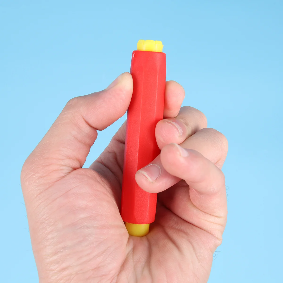 

20Pcs Plastic Chalk Covers Colorful Dustproof Chalk Holders for School Classroom Home Office Easy Operation Clean Hands Safe