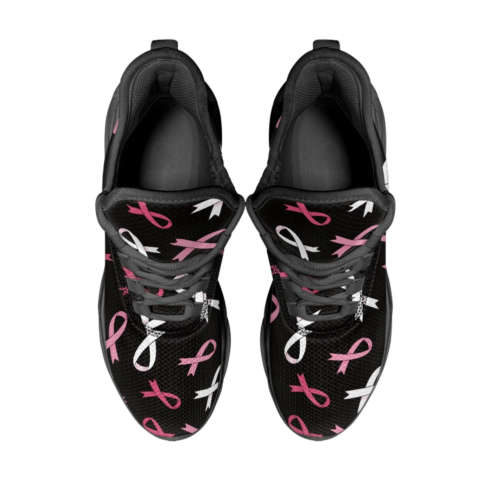 PENSTROLL Ribbon Theme Lightweight Men's Running Shoes for Walking Mesh & EVA Mens Running Shoes Jogging Trainers