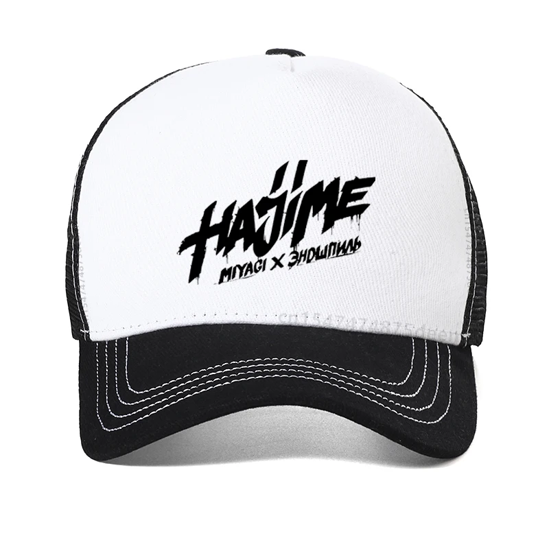 Hajime-gorra de béisbol MiyaGi Andy Panda para hombre, gorro de béisbol de malla transpirable, hip hop, para verano