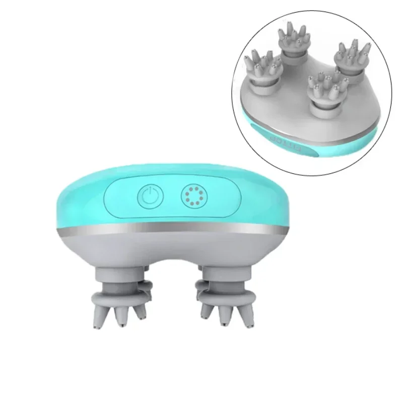 Electric Scalp Head Handheld Hair Massager For Stimulating Hair Growth, Deep Clean And Stress Release factory price