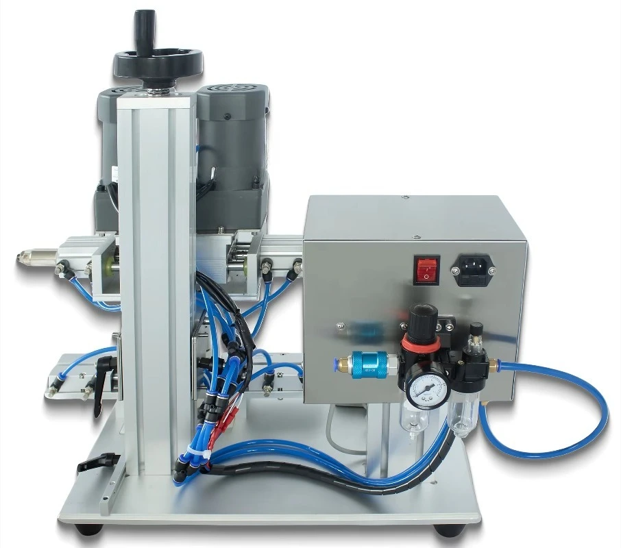 Semi-Automatic Capping Machine for Small-Scale Production Suitable for Capping Machines of Various Bottle Types