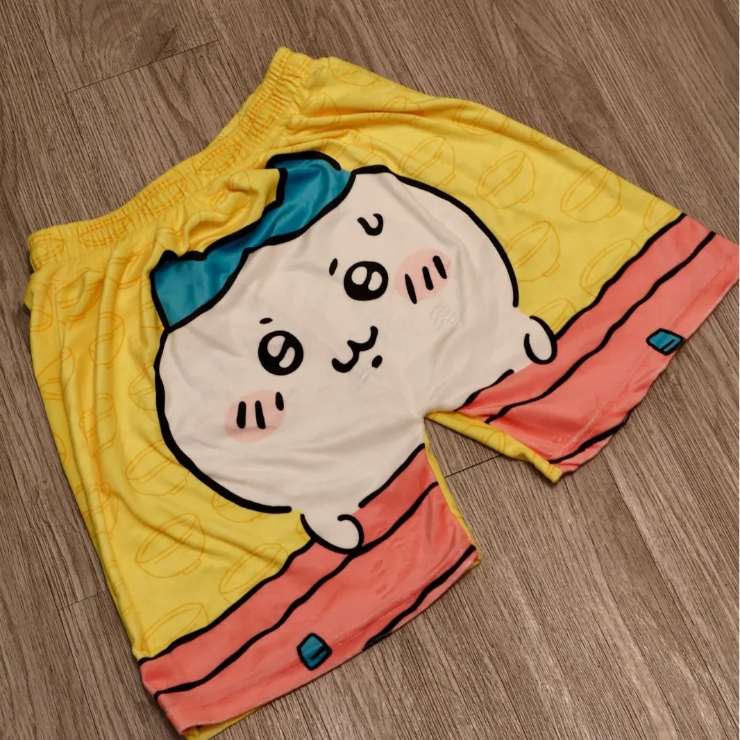 Leuke Chiikawa Hachiware Shorts Anime Accessoires Zomer Nieuwe Cartoon Japanse Student Paar Home Broek Schattig Verjaardagscadeau