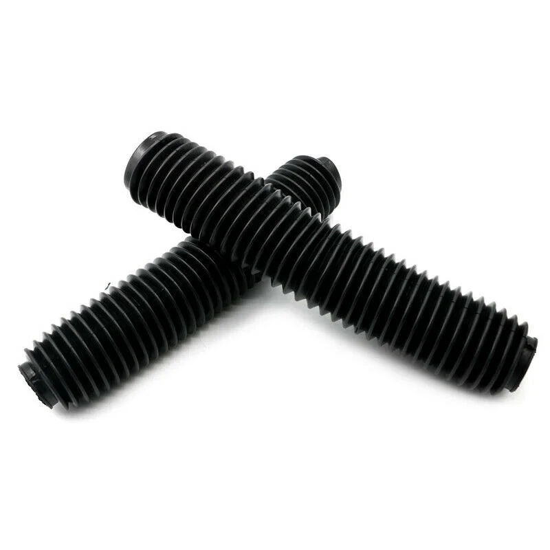 Afbeelding 3: 1 paar 360 mm vorkstofkappen beenkappen laarzen shock rubber voor motorfiets crossmotor