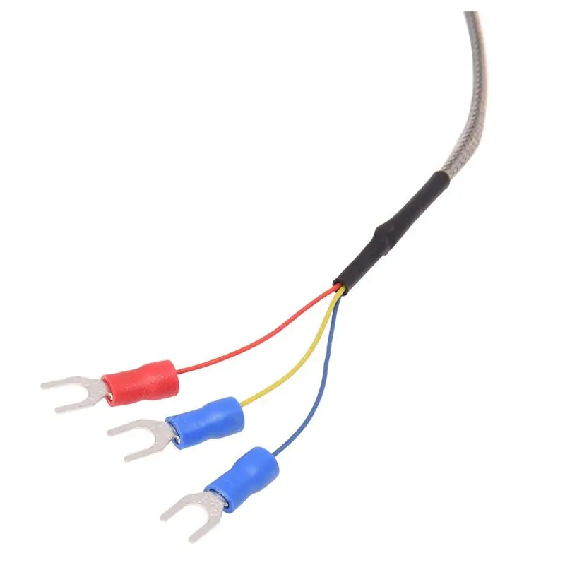 EYFL-3X 0-400C PT100 Type 5Mm X 50Mm Temperature Controller Thermocouple Probe 2 Meters