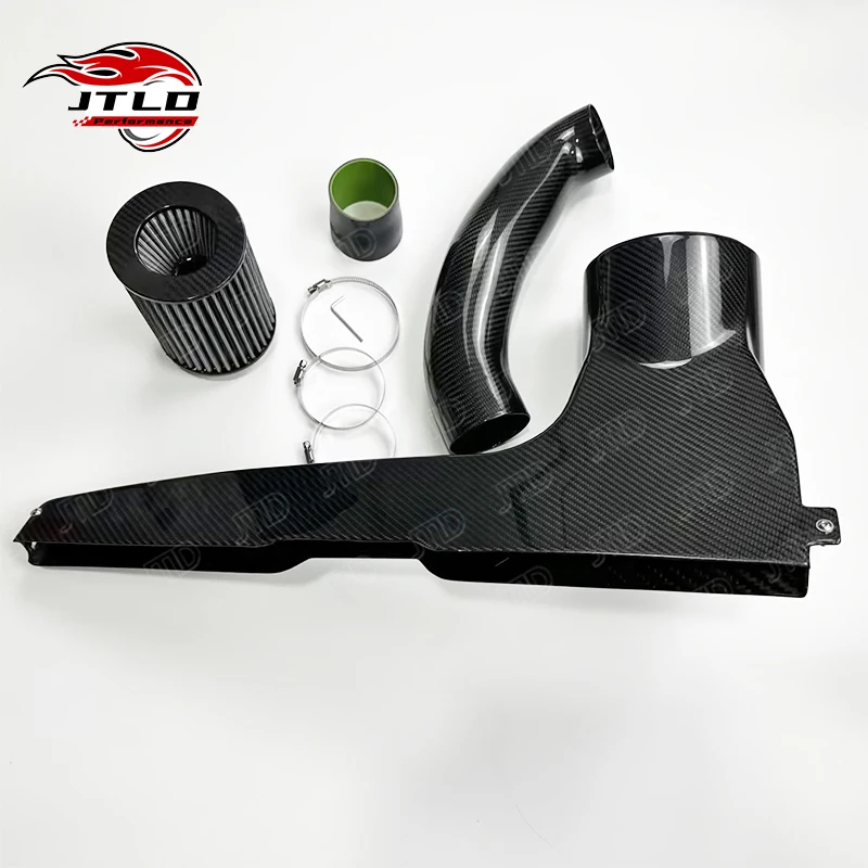 100% Dry Carbon Fiber Air Intake Kit For VW Golf MK7 2.0T - High Performance Cold Air Intake System