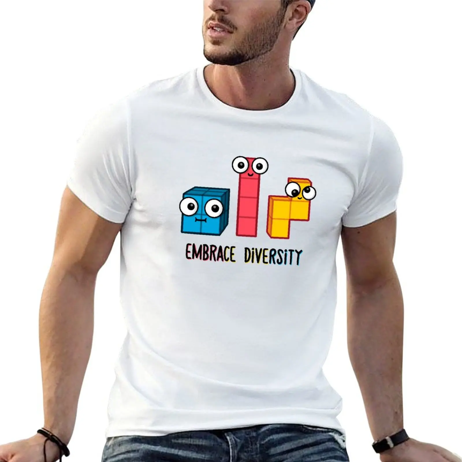 Embrace Diversity T-Shirt clothes football t shirt Men's t-shirt