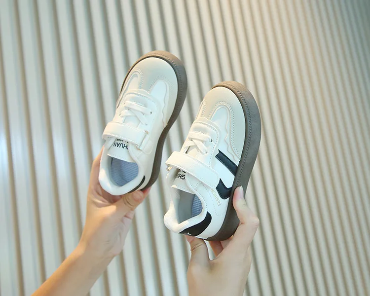 Frühling Herbst Kinder Weichsohlen Rutschfeste Retro-Skateschuhe Mädchen Junge Atmungsaktive Baby-Sportschuhe Leichte Freizeitschuhe Kinder – Detail 7