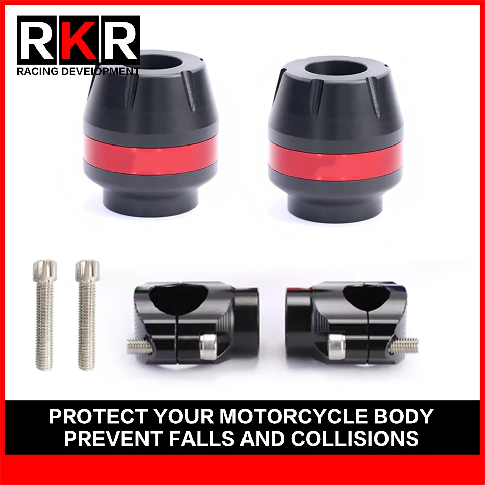 Motorcycle Accessories Universal Clamp Falling Protection Scooter Frame Sliders Crash Pad Anti-Drop Stick Mount Anti-Fall Rod