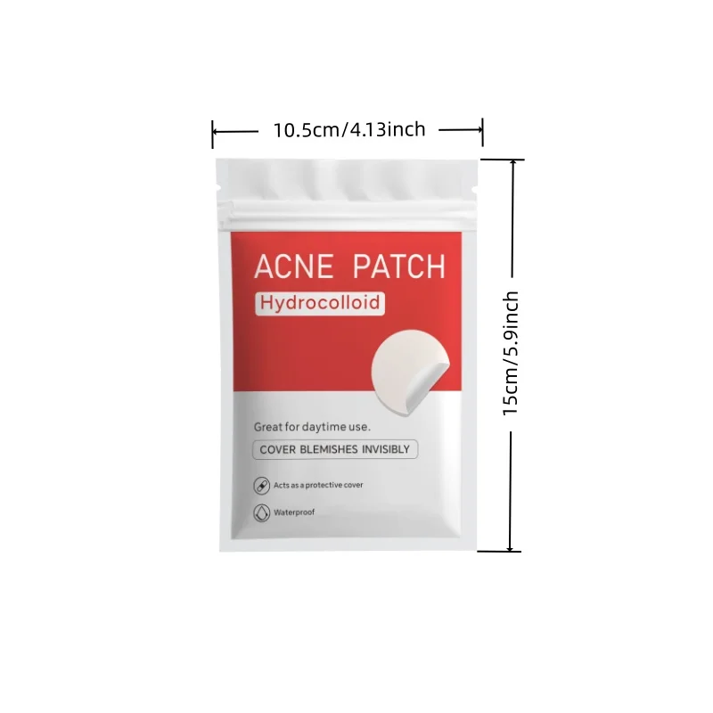 380/760pcs Round & Nude Acne Patches, Hydrocolloid Stickers, Covers Pimples & Blemishes, Gentle, Invisible, Travel Ready image 4