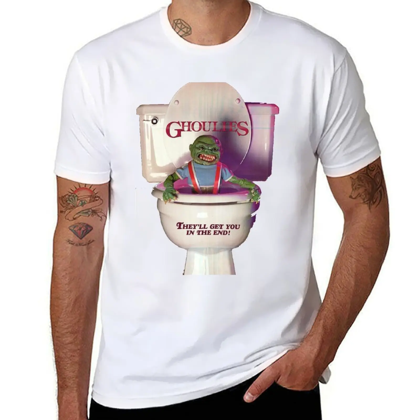 

Ghoulies T-Shirt man t shirts cotton t shirt man plain T-Shirt