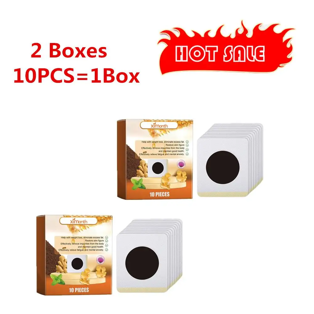 2Boxes BeeVenom Circulatory Drainage Slimming Patch Weight Loss Fat Burning Patch Belly Slim Patches Stomach Sticker Health Care